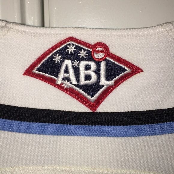 Authentic Game worn sewn Australian Australia Sydney Blue Sox Baseball Jersey M - Picture 5 of 7